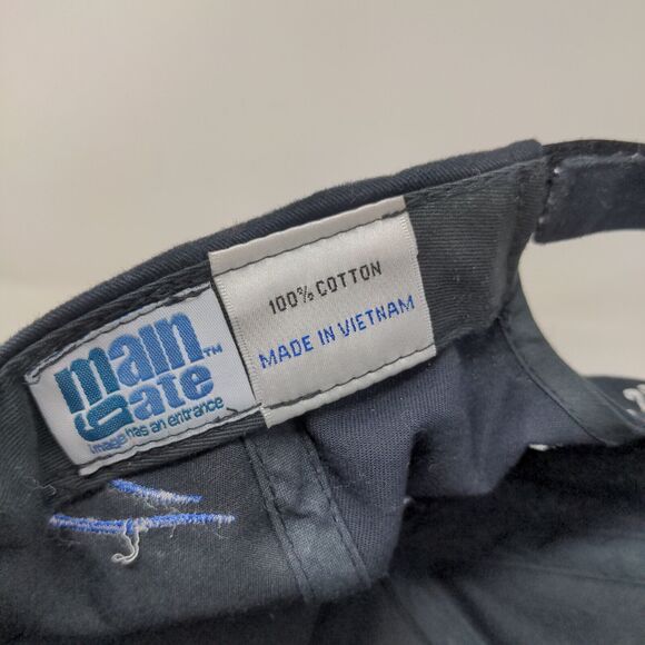 Main Gate Men's Allstate Brickyard 400 Strapback Hat Black 2007 Flames - Picture 10 of 11